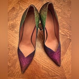 Amina Muaddi Pumps - Multi Color